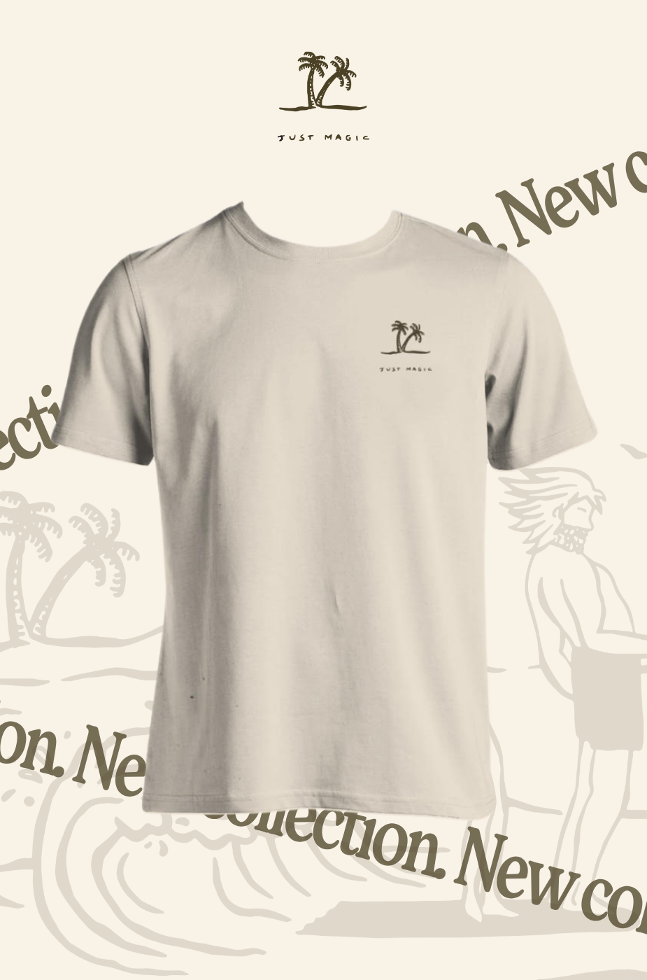 T-shirt JUST WATER