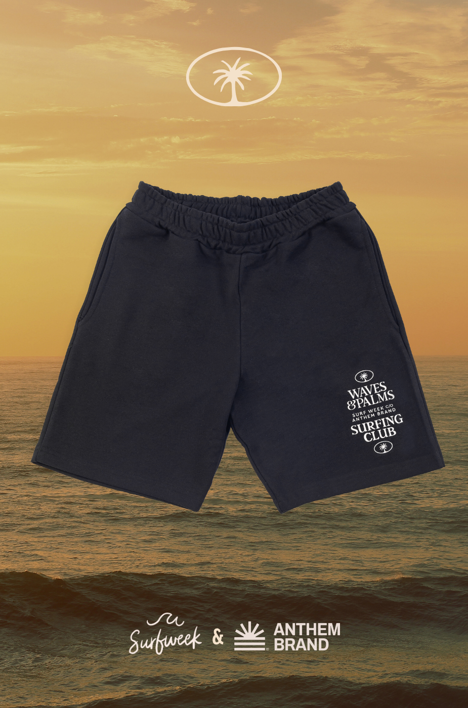 Waves Short in Black | AnthemBrand&SurfWeek