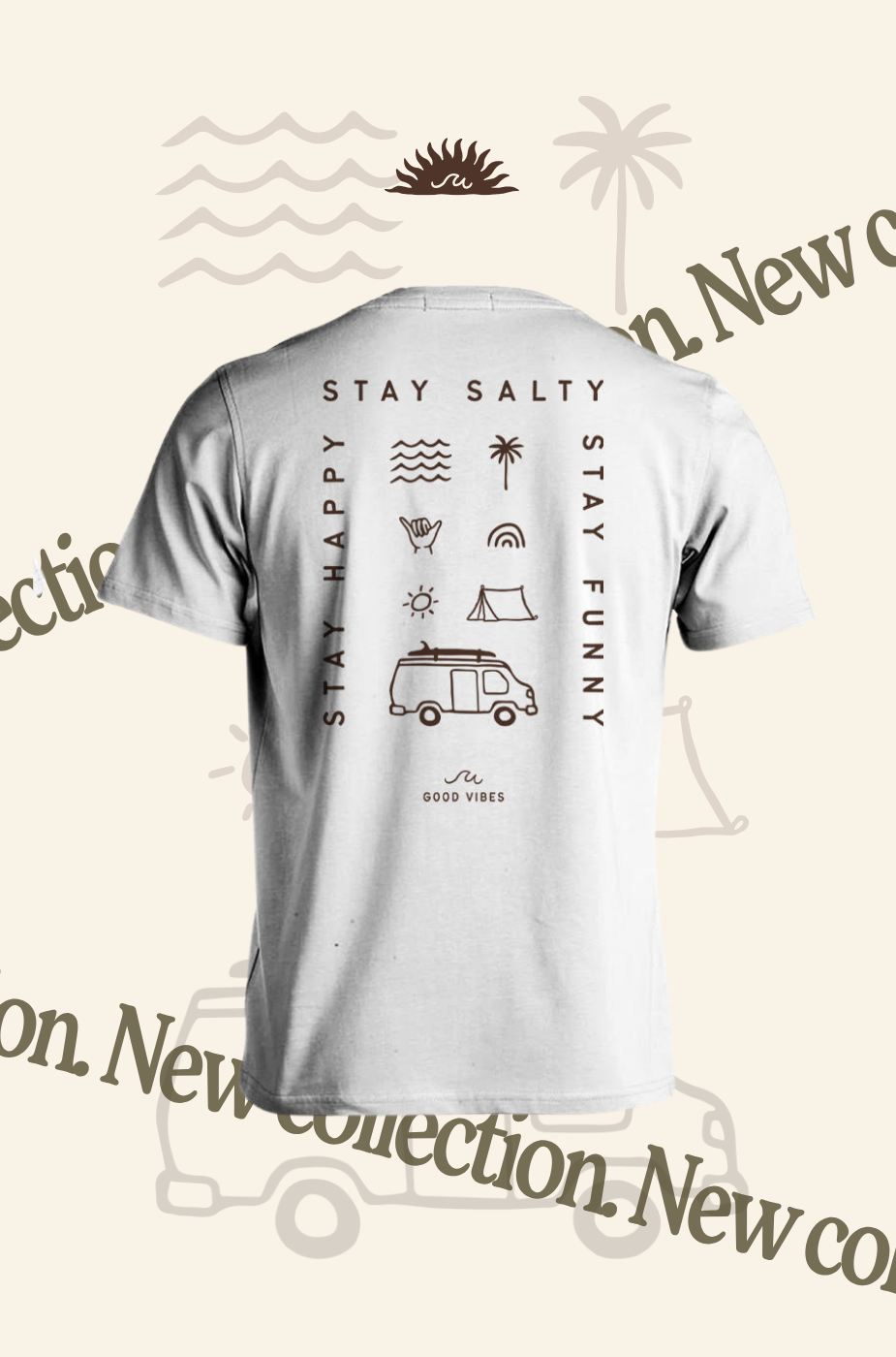 T-shirt STAY SALTY