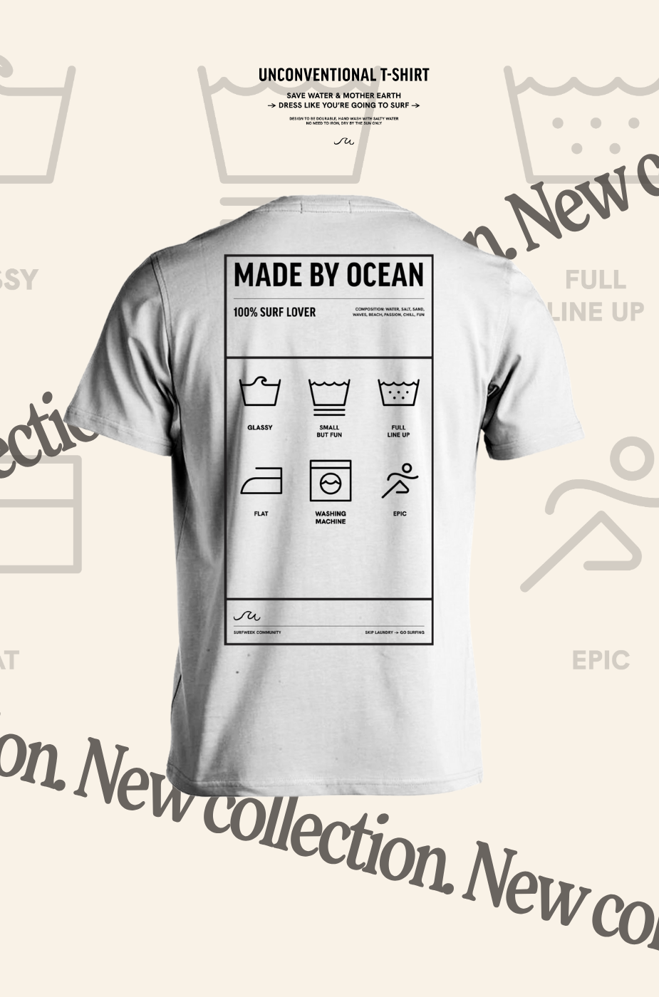 T-shirt LAUNDRY – Made by Ocean
