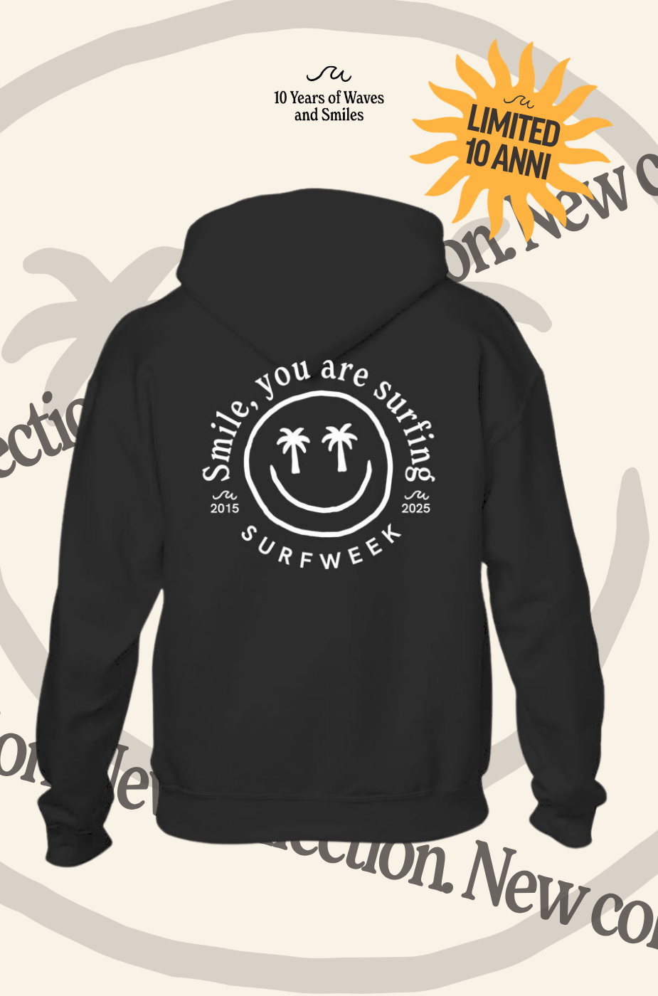 Felpa SMILE – 10 Years Edition