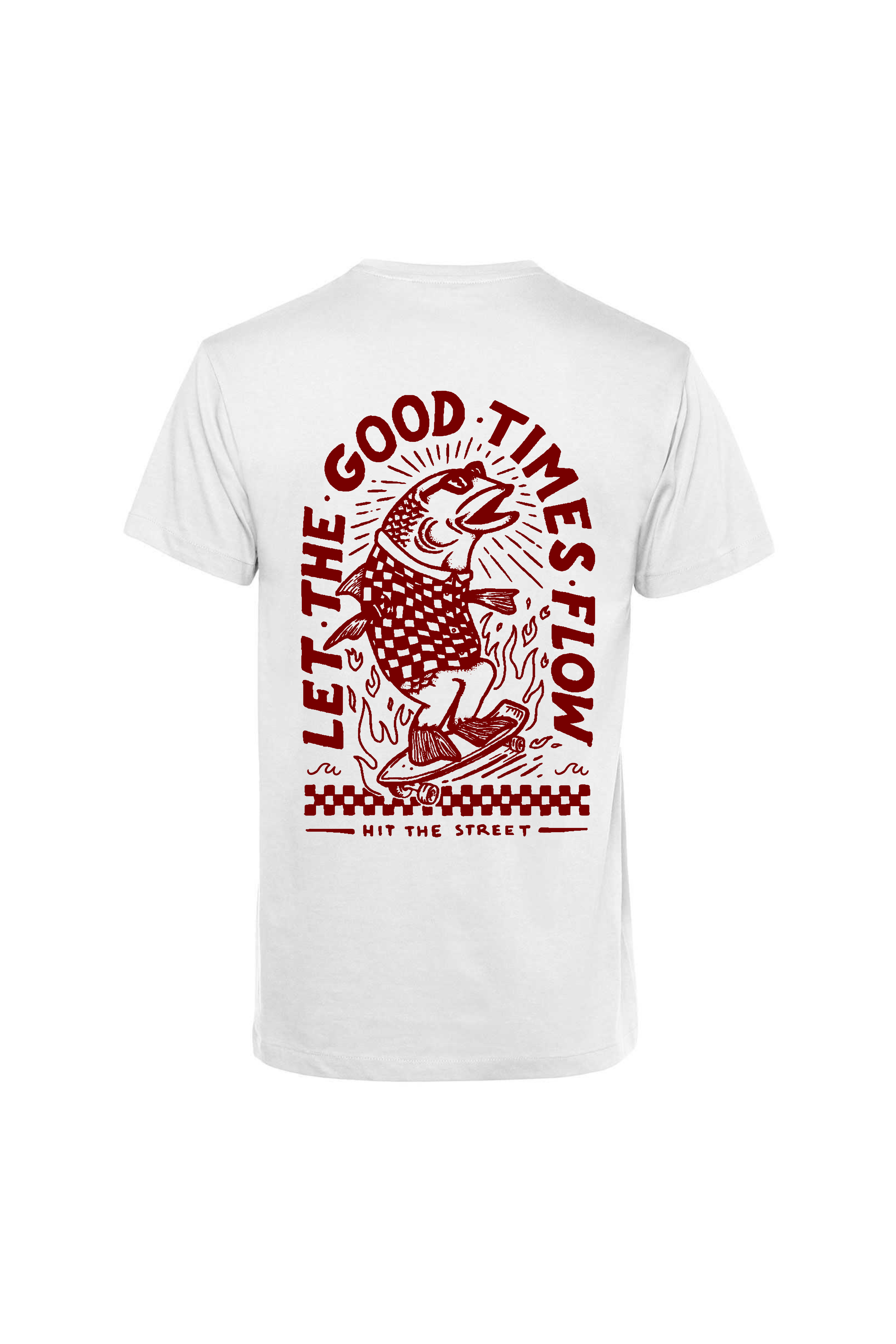 T-shirt FISH – Let the Good Times Flow