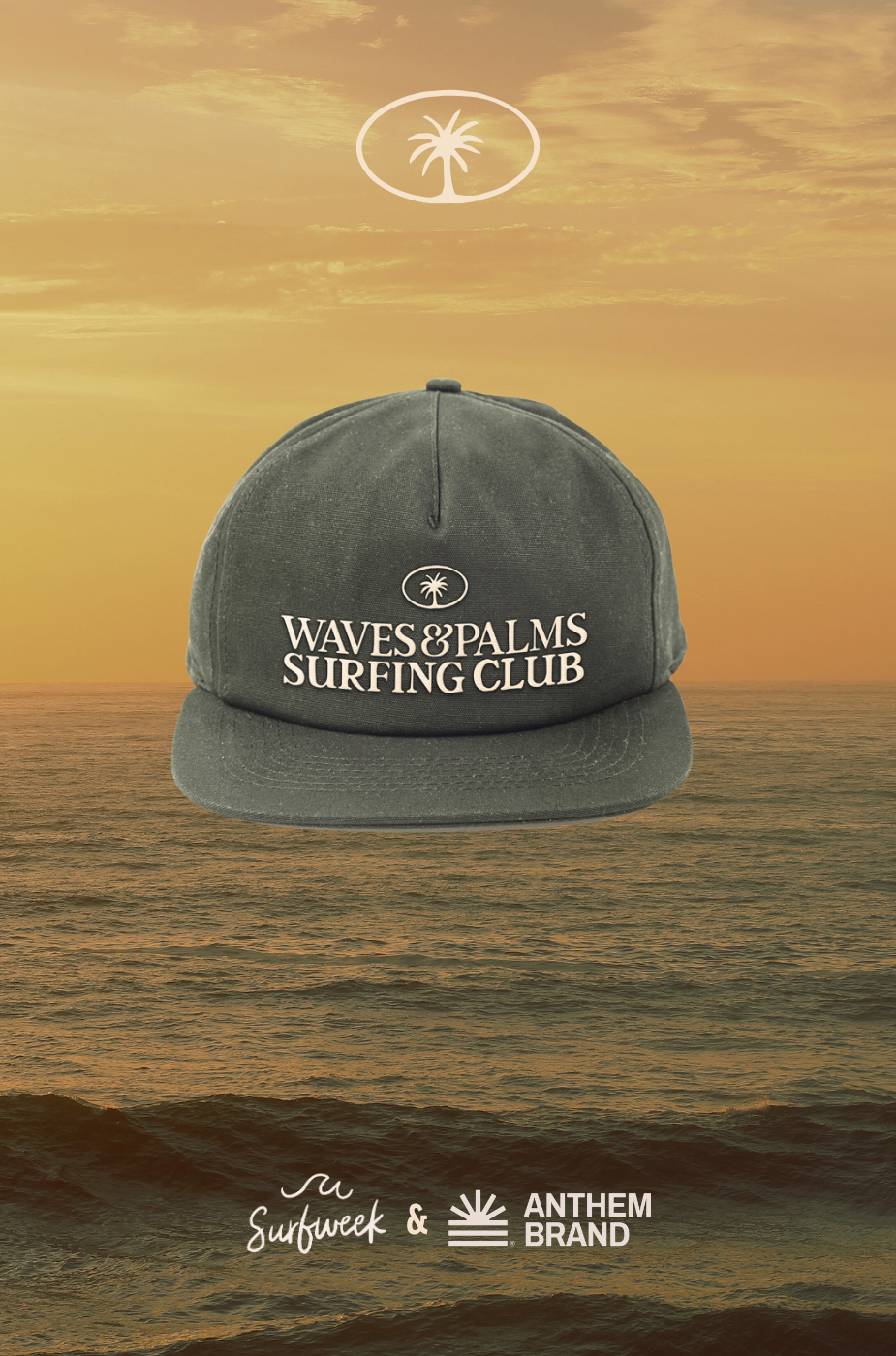 Waves Organic Hat – 2025 Edition | AnthemBrand&SurfWeek