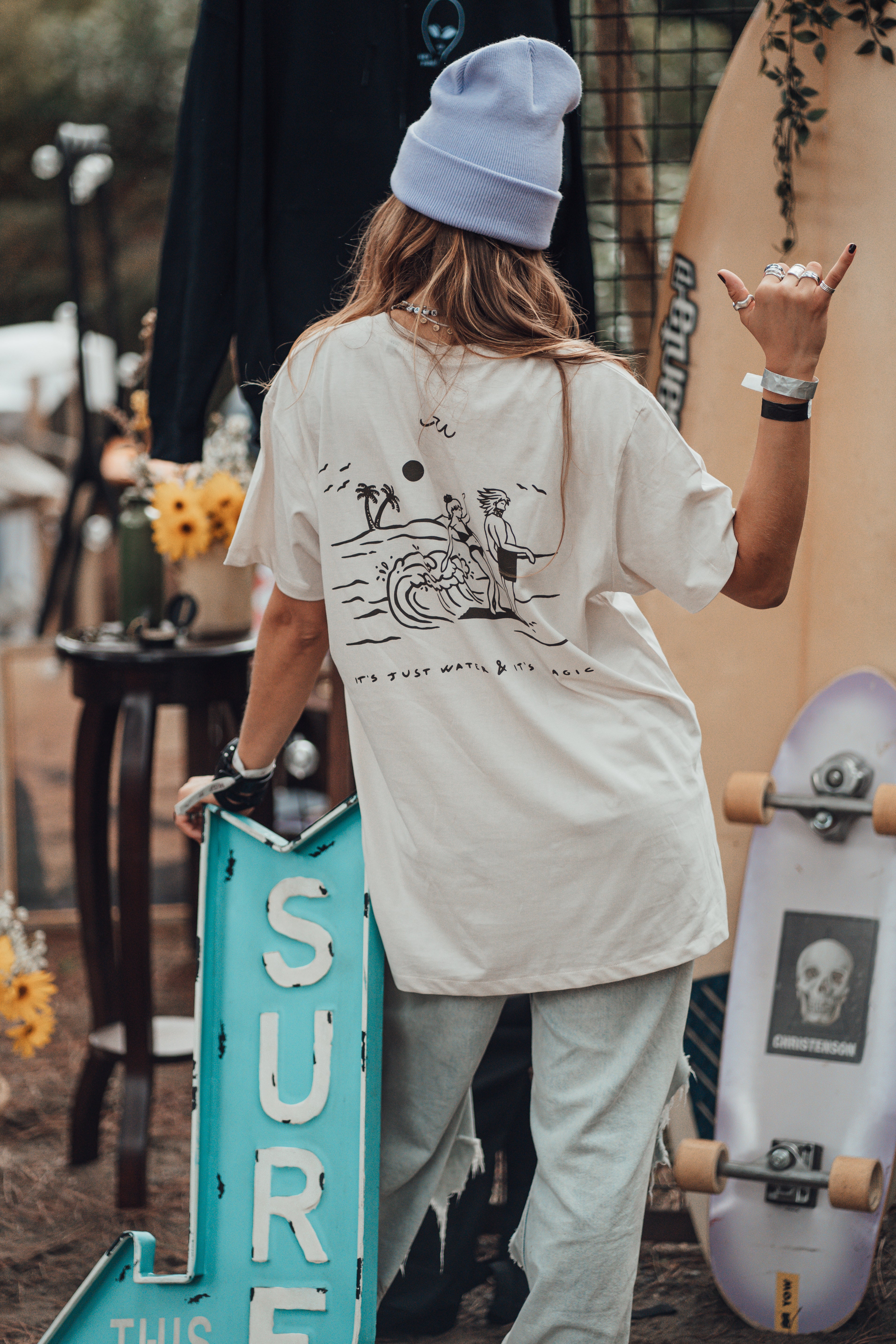 T-shirt JUST WATER