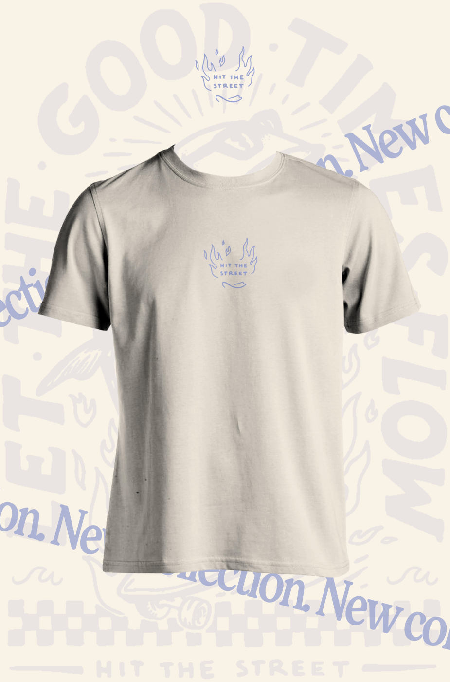 T-shirt FISH – Let the Good Times Flow