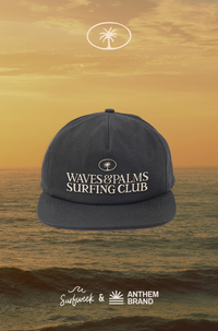 Waves Organic Hat in Black | AnthemBrand&SurfWeek