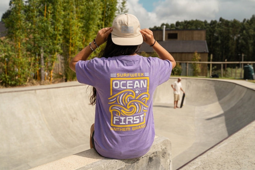 Ocean First Organic Hat in Beige | AnthemBrand&SurfWeek
