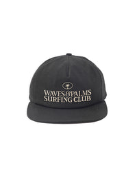 Waves Organic Hat in Black | AnthemBrand&SurfWeek