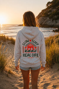 Felpa SLOW SURF REAL LIFE – SS26