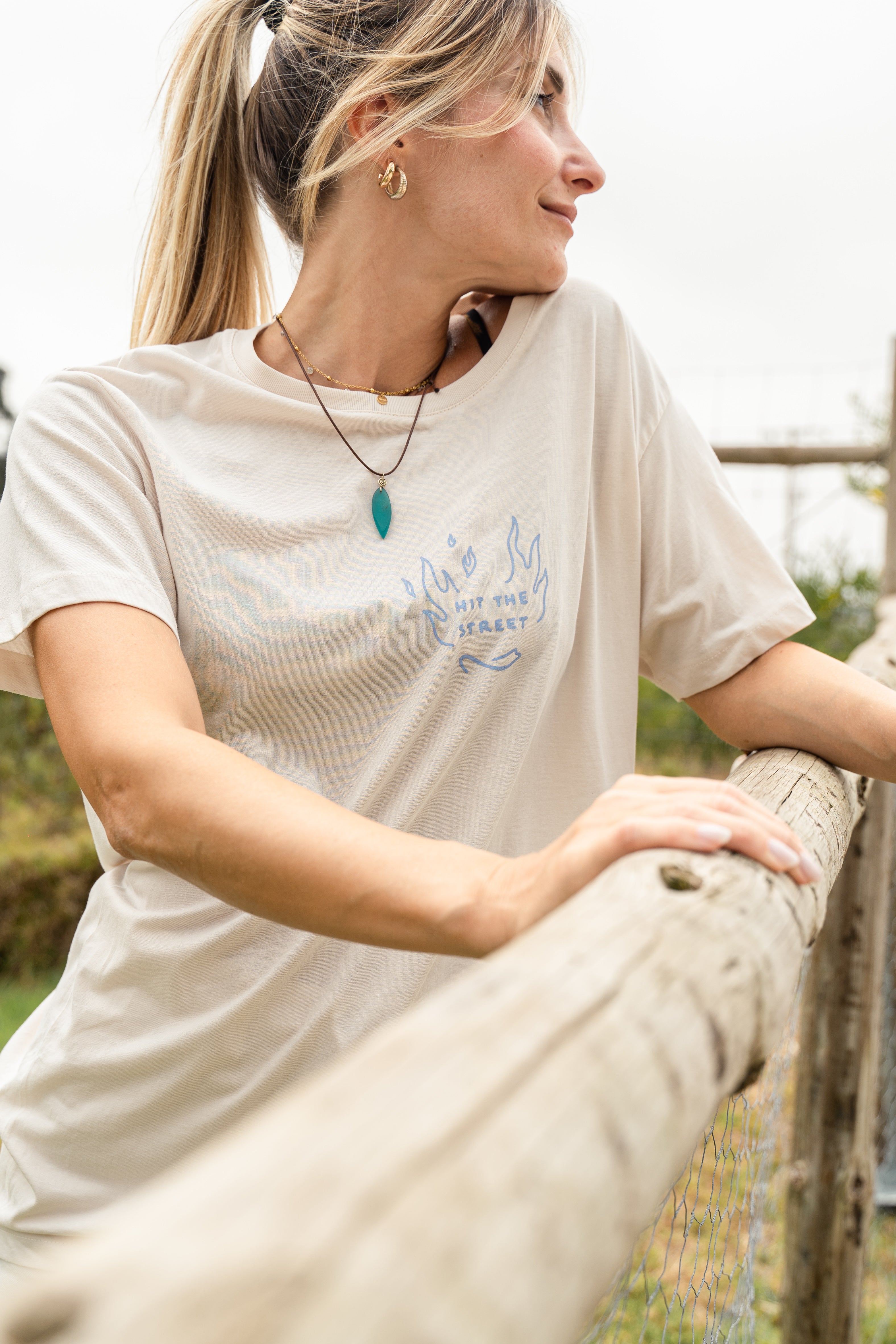 T-shirt FISH – Let the Good Times Flow