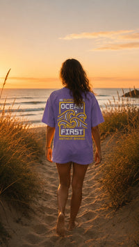 Ocean First Heavy Tee in Lavanda | AnthemBrand&SurfWeek
