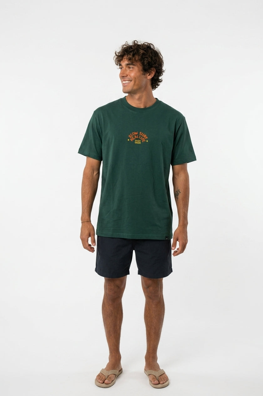T-shirt SLOW SURF REAL LIFE – SS26